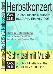 Plakat Konzert